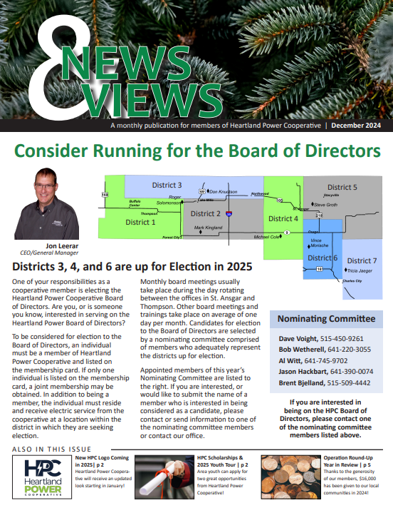 December Newsletter Cover