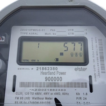 Three Phase Elster Meter